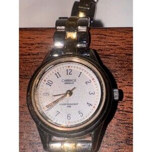 Carriage Vintage by Timex Women’s Watch WR 30M Quartz Analog Two Tone